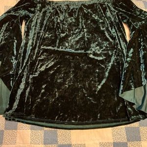 Velvet Green top